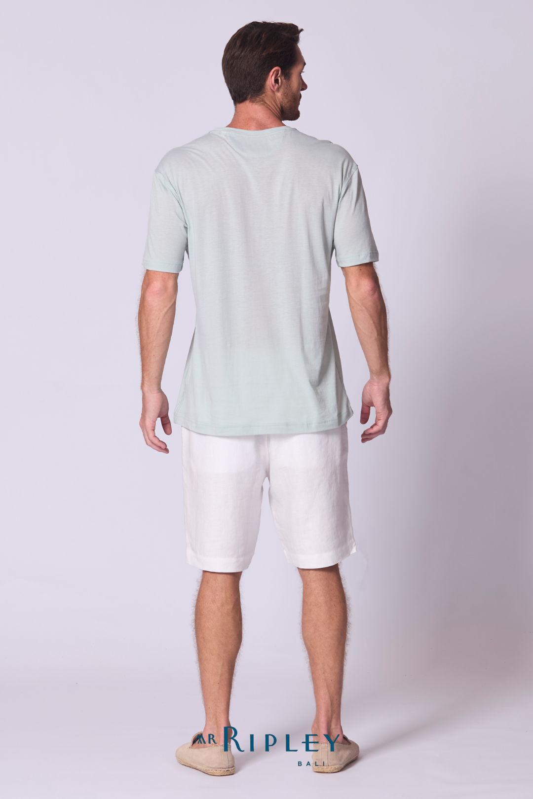 Oversize Cotton Supima T Shirt in Ceramic