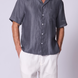 Linen Camp Shirt in Lavender