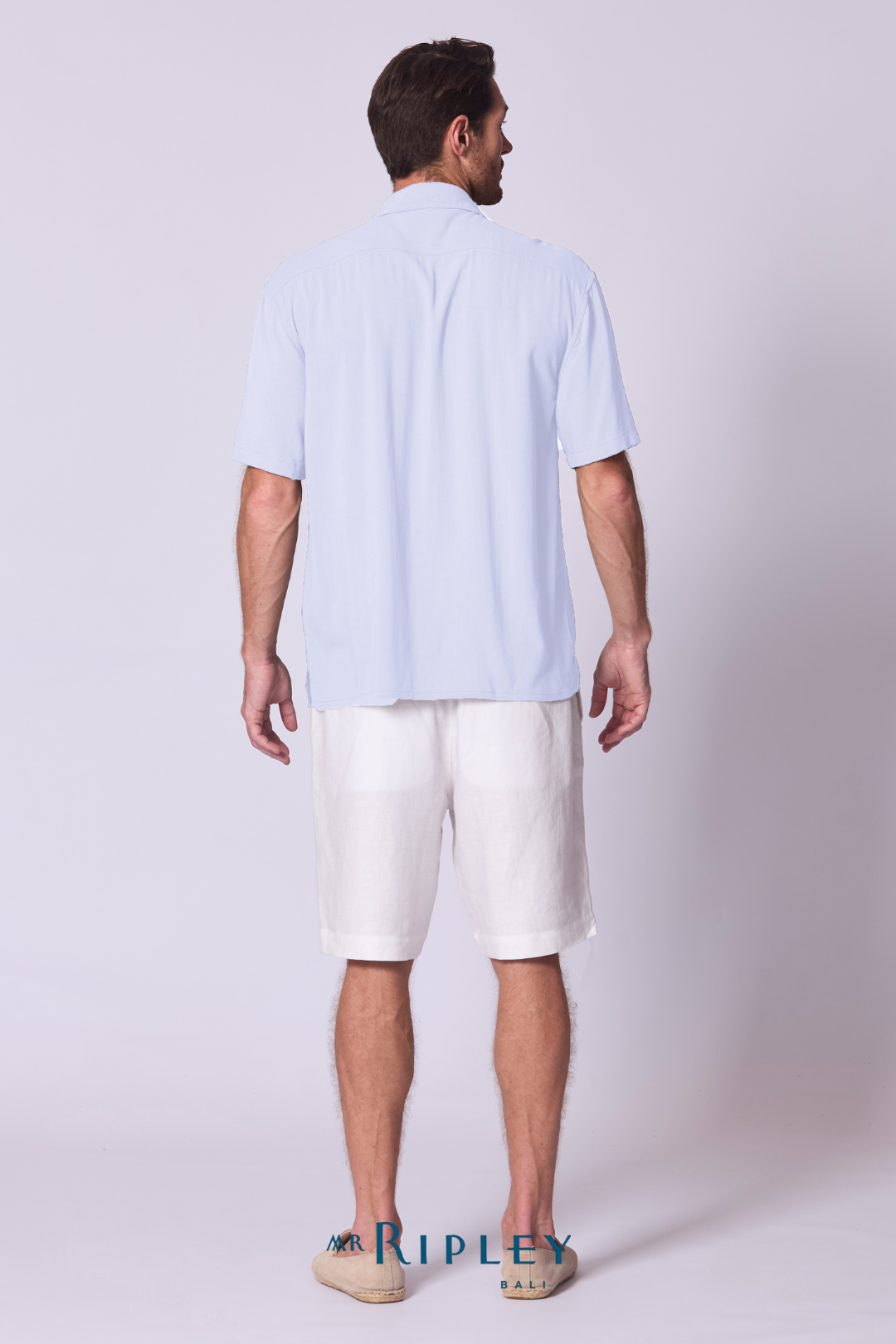 Camp Shirt Cotton Blend in Chambray