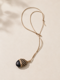 Basalt Stone Pendant Necklace