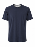 Camiseta Clásica de Algodón Supima en Azul Marino
