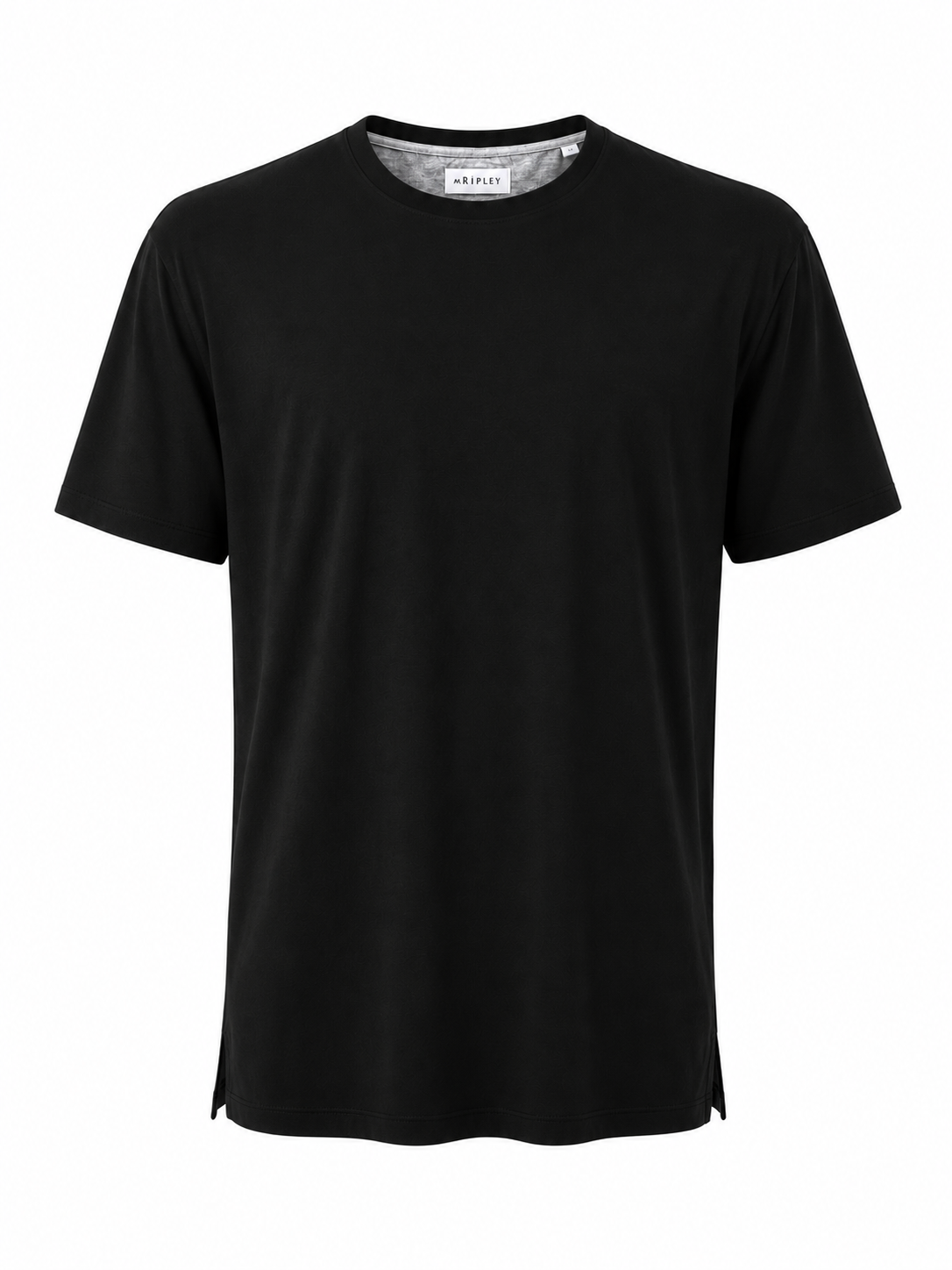 Cotton Supima Classic T Shirt in Black