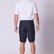 Classic Linen Short in Navy