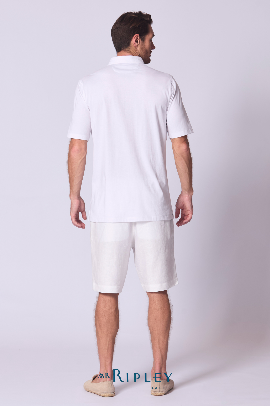 Cotton Supima Classic Polo Shirt in White