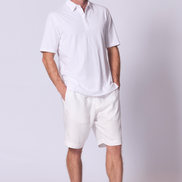 Cotton Supima Classic Polo Shirt in White