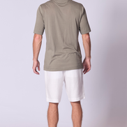 Cotton Supima Classic T Shirt In Khaki