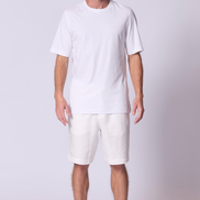 Cotton Supima Classic T Shirt in White