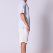 Cotton Supima Classic T Shirt in Chambray