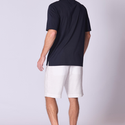 Cotton Supima Classic T Shirt in Navy