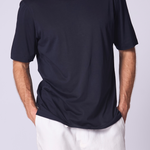 Camiseta Clásica de Algodón Supima en Azul Marino