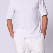 Cotton Supima Classic T Shirt in White