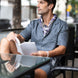 Linen Camp Shirt in Lavender