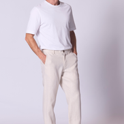 Linen Lounge Pant in Stone