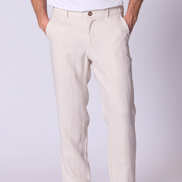 Linen Lounge Pant in Stone