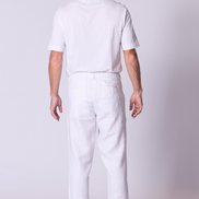Linen Lounge Pant in White