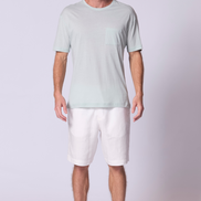 Oversize Cotton Supima T Shirt in Ceramic