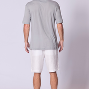 Oversize Cotton Supima T Shirt in Dove Grey