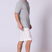 Oversize Cotton Supima T Shirt in Dove Grey
