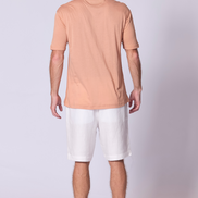 Oversize Cotton Supima T Shirt in Soft Terracota