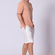 Oversize Cotton Supima T Shirt in Soft Terracota