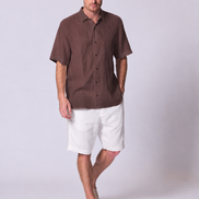 Classic Linen Shirt Short Sleeve