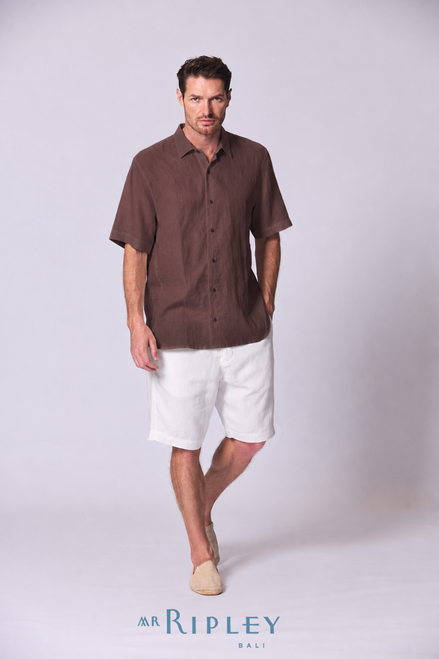 Classic Linen Shirt Short Sleeve