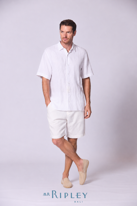 Classic Linen Shirt Short Sleeve
