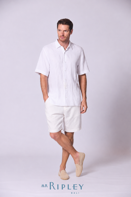 Classic Linen Shirt Short Sleeve