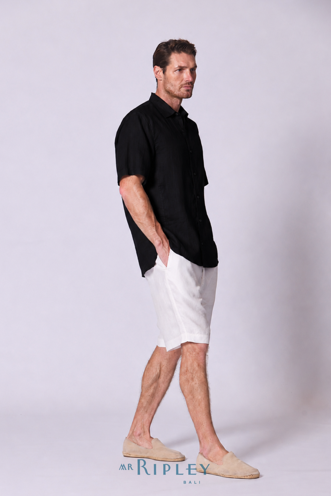 Classic Linen Shirt Short Sleeve