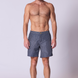 Printed Swim Short in Navy White