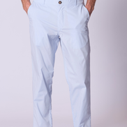 Relaxed Cotton Voile Lounge Pant in Chambray