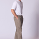 Classic Cotton Stretch Trousers Olive Green
