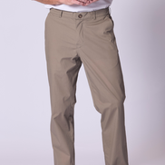 Relaxed Cotton Voile Lounge Pant in Khaki
