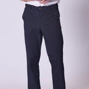 Relaxed Cotton Voile Lounge Pant in Navy