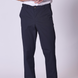Classic Cotton Stretch Trousers in Navy Blue