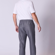 Relaxed Linen Lounge Pant in  Amethyst