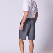 Relaxed Linen Short in Amethyst