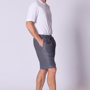 Relaxed Linen Short in Amethyst