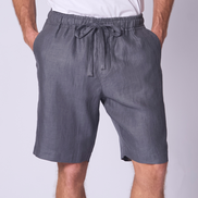 Relaxed Linen Short in Amethyst