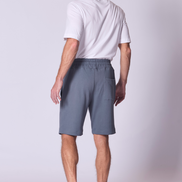 Relaxed French Terry Short in Amethyst