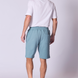 Relaxed French Terry Short in Slate Blue
