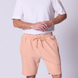 Relaxed French Terry Short in Soft Terracota