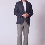 Classic Unstructured Linen Blazer