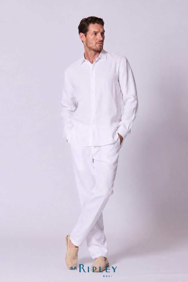 Classic Linen Shirt Long Sleeve
