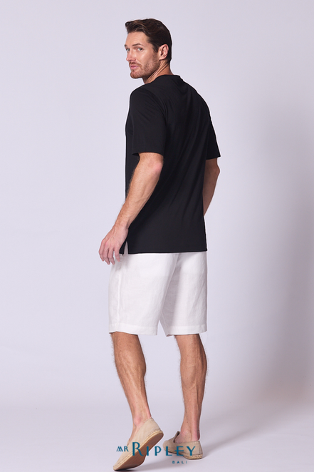 Cotton Supima Classic T Shirt in Black