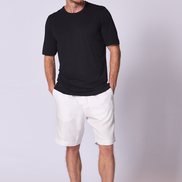 Cotton Supima Classic T Shirt in Black