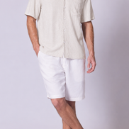 Linen Viscose Camp Shirt