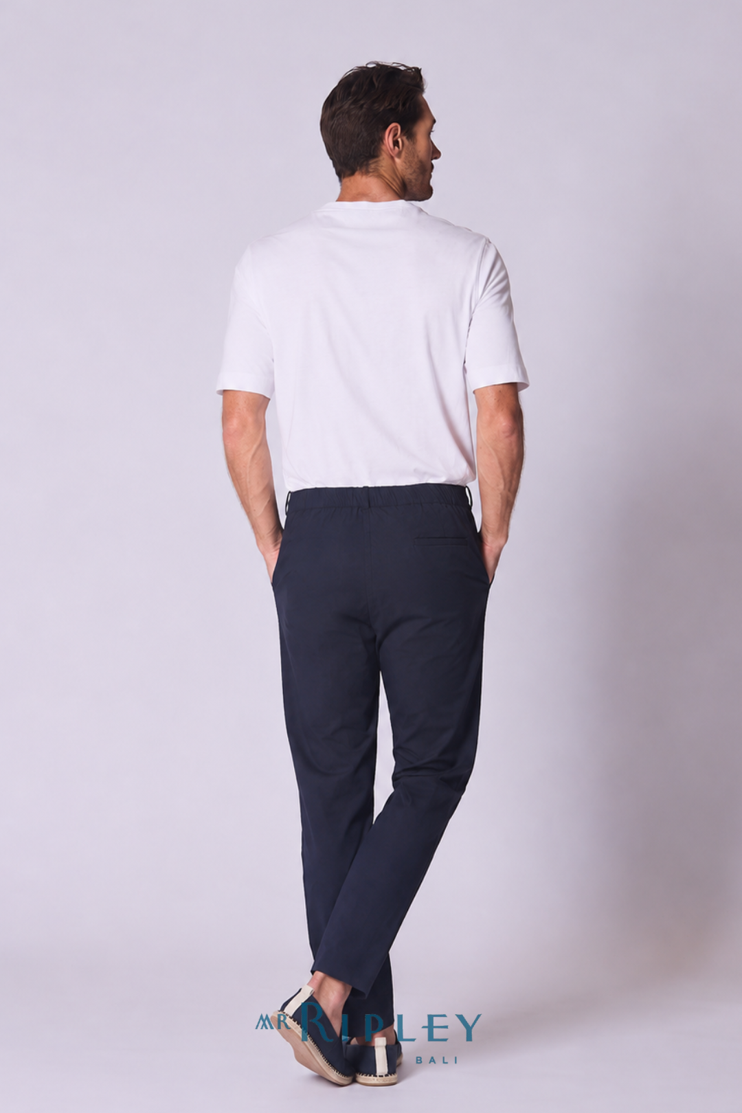 Lounge Pant in Cotton Voile Spandex