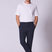 Lounge Pant in Cotton Voile Spandex
