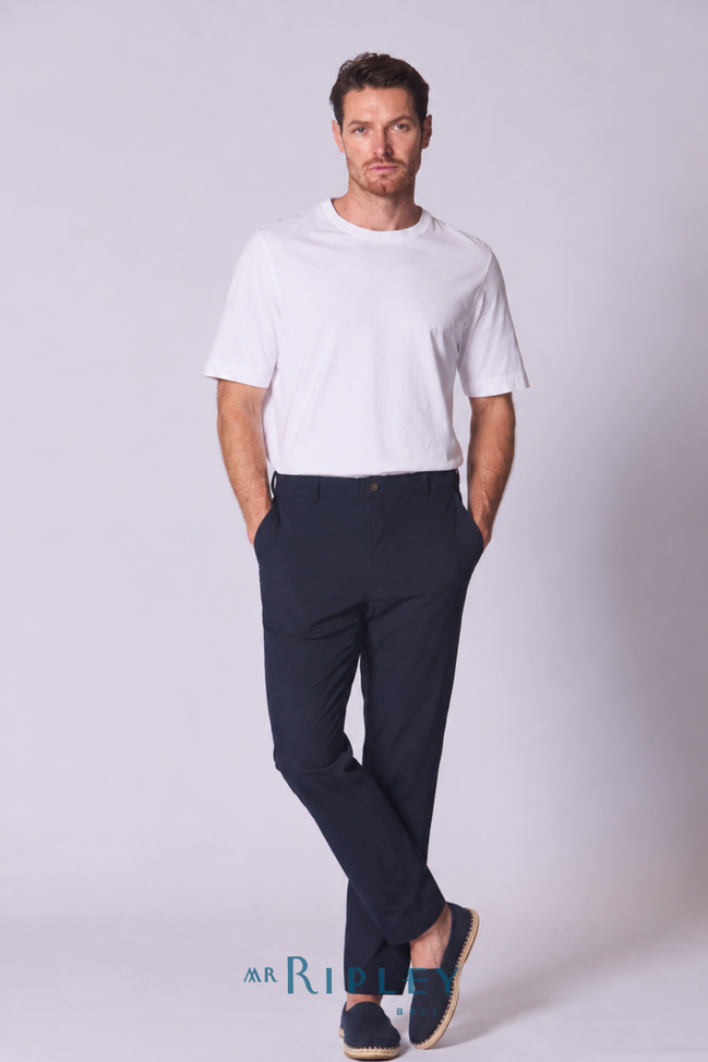Lounge Pant in Cotton Voile Spandex
